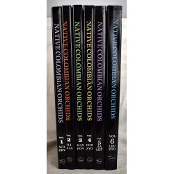 Native Colombian Orchids Volumes 1-6 (6 volume set)